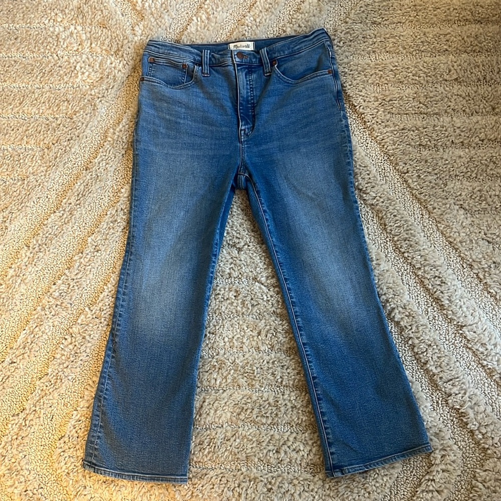 Madewell Cali Demi Boot Jeans size 30